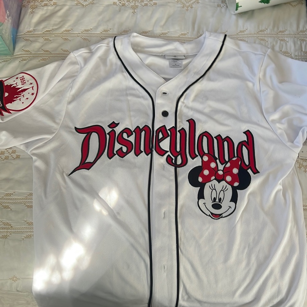 Disneyland Minnie Mouse baseball jersey